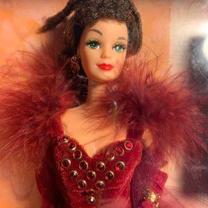 Barbie Doll as Scarlett O’Hara in Red Gown 12815 Still new in box Never opened!!